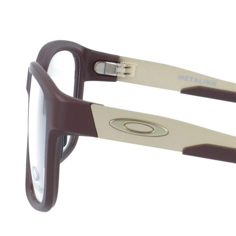 オークリー メガネフレーム メタリンク 伊達メガネ アジアンフィット OAKLEY METALINK OX8153-1453 53サイズ スクエア型 ユニセックス メンズ レディース
