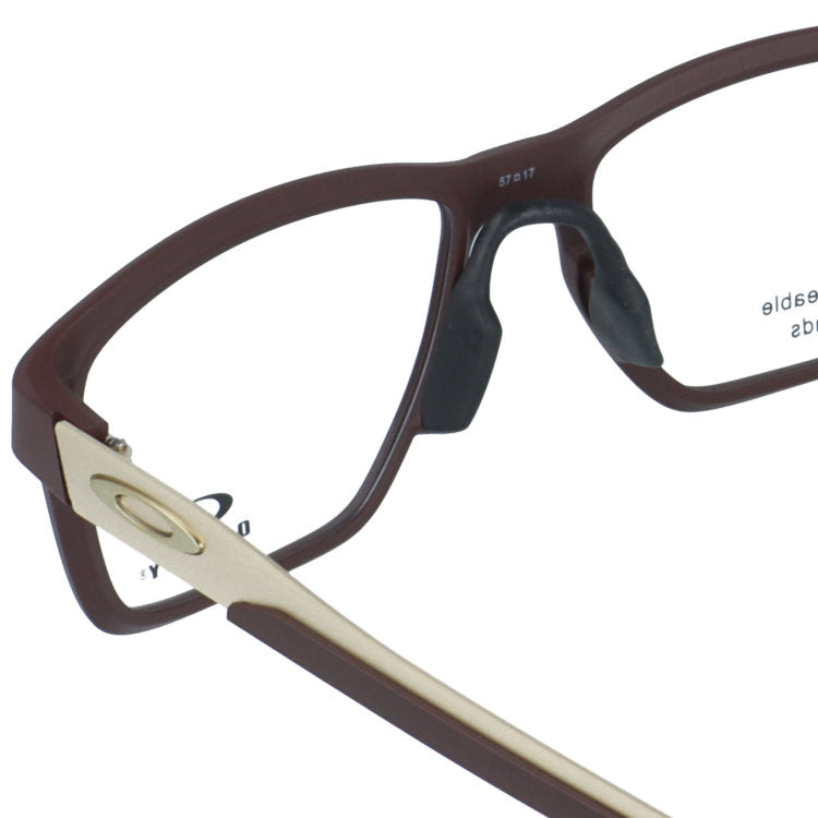 【選べる15色 ライトカラーレンズ】オークリー メガネフレーム メタリンク 伊達メガネ アジアンフィット OAKLEY METALINK OX8153-1455 55サイズ スクエア型 ユニセックス メンズ レディース【海外正規品】