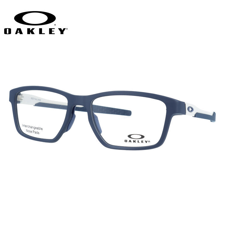 オークリー メガネフレーム メタリンク 伊達メガネ アジアンフィット OAKLEY METALINK OX8153-1655 55サイズ スクエア型 ユニセックス メンズ レディース