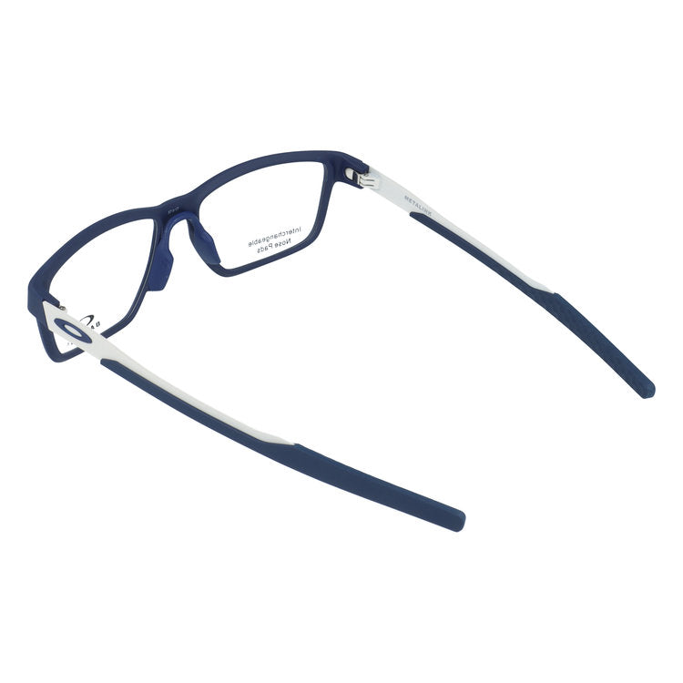【選べる15色 ライトカラーレンズ】オークリー メガネフレーム メタリンク 伊達メガネ アジアンフィット OAKLEY METALINK OX8153-1657 57サイズ スクエア型 ユニセックス メンズ レディース【海外正規品】