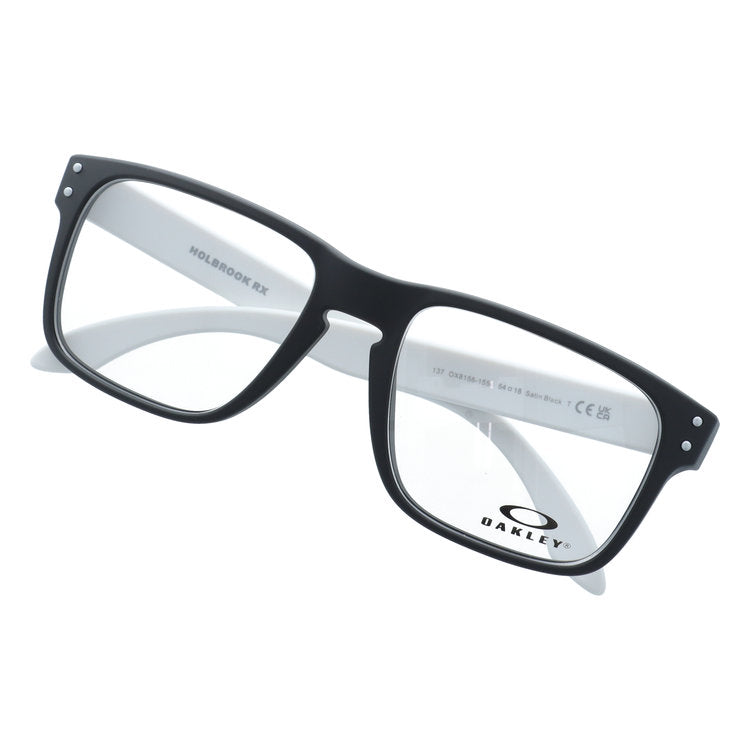 オークリー メガネフレーム ホルブルック 伊達メガネ アジアンフィット OAKLEY HOLBROOK RX OX8156-1554 54サイズ ウェリントン型 ユニセックス メンズ レディース