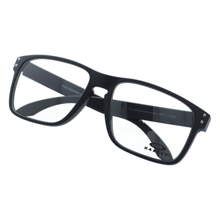 オークリー メガネフレーム ホルブルック アールエックス エー 伊達メガネ アジアンフィット OAKLEY HOLBROOK RX A OX8100F-0158 58サイズ ウェリントン型 大きめ ユニセックス メンズ レディース