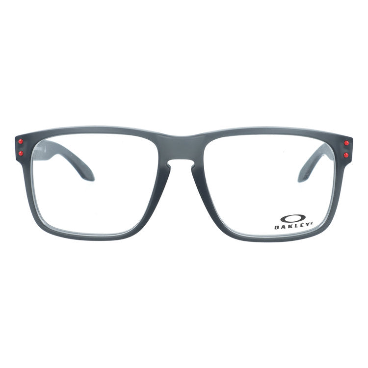オークリー メガネフレーム ホルブルック アールエックス エー 伊達メガネ アジアンフィット OAKLEY HOLBROOK RX A OX8100F-0258 58サイズ ウェリントン型 大きめ ユニセックス メンズ レディース