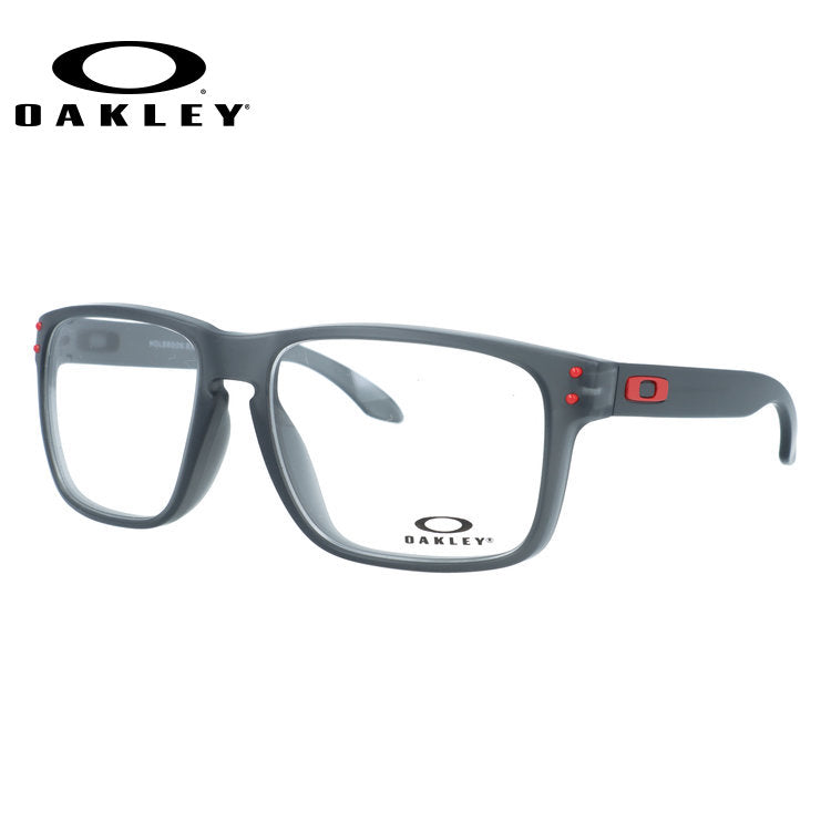 オークリー メガネフレーム ホルブルック アールエックス エー 伊達メガネ アジアンフィット OAKLEY HOLBROOK RX A OX8100F-0258 58サイズ ウェリントン型 大きめ ユニセックス メンズ レディース