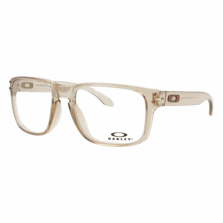 オークリー メガネフレーム ホルブルック アールエックス 伊達メガネ レギュラーフィット OAKLEY HOLBROOK RX OX8156-1454 54サイズ ウェリントン型 ユニセックス メンズ レディース