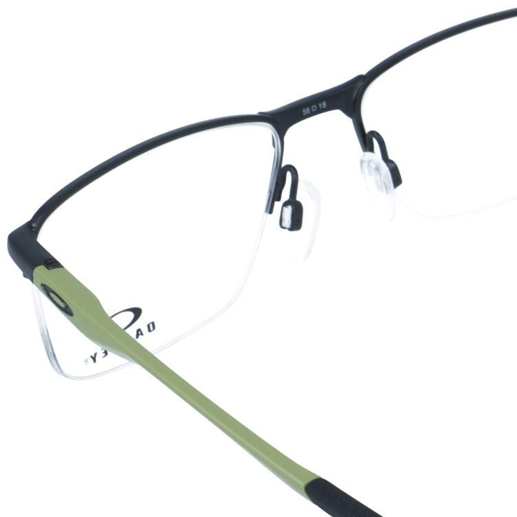 オークリー メガネフレーム ソケット5.5 伊達メガネ OAKLEY SOCKET5.5 OX3218-16 56サイズ スクエア/ナイロール型 バネ丁番 ベヨネッタメガネ ユニセックス メンズ レディース