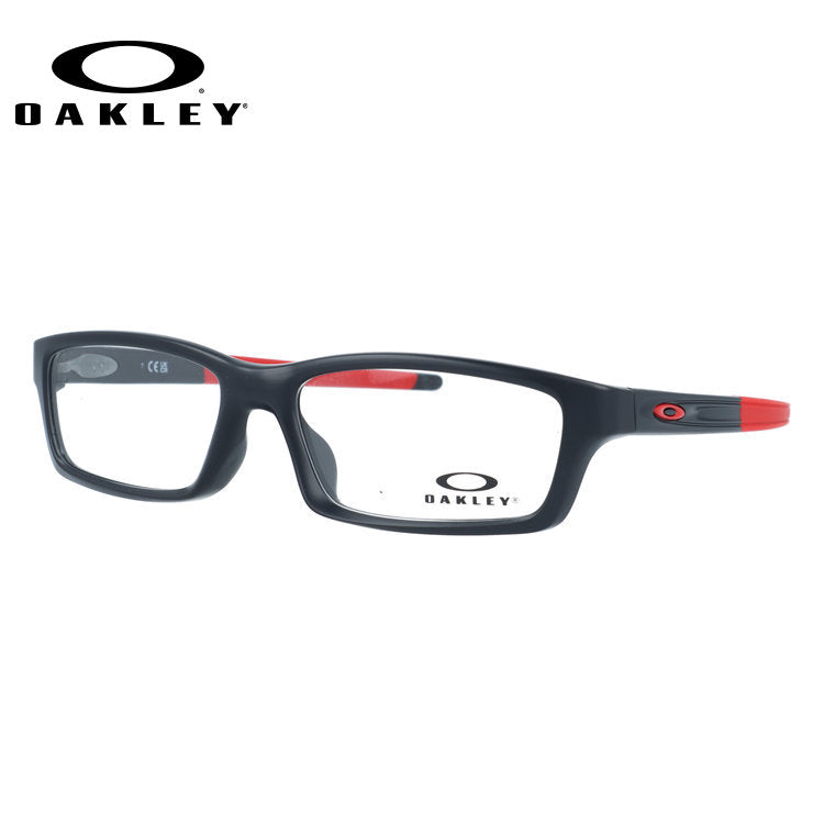 【キッズ・ジュニア用】オークリー メガネフレーム クロスリンク ユース 伊達メガネ アジアンフィット OAKLEY CROSSLINK YOUTH OX8111-04 53サイズ スクエア型 スポーツ 野球 サッカー バレーボール 子供 キッズ ユース 男の子 ローブリッジフィット