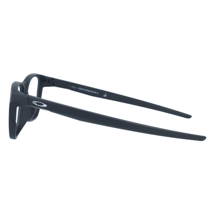オークリー メガネフレーム センターボード エー 伊達メガネ アジアンフィット OAKLEY CENTERBOARD A OX8163F-01 52サイズ スクエア型 黒縁 クロブチ ローブリッジフィット ユニセックス メンズ レディース