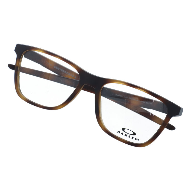 オークリー メガネフレーム センターボード エー 伊達メガネ アジアンフィット OAKLEY CENTERBOARD A OX8163F-03 54サイズ スクエア型 べっ甲柄 ローブリッジフィット ユニセックス メンズ レディース