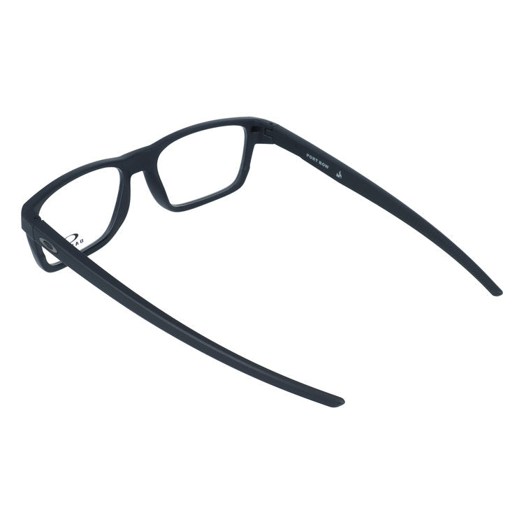 オークリー メガネフレーム ポートボウ 伊達メガネ レギュラーフィット OAKLEY PORT BOW OX8164-01 53サイズ スクエア型 ベヨネッタメガネ 黒縁 クロブチ ハイブリッジフィット ユニセックス メンズ レディース