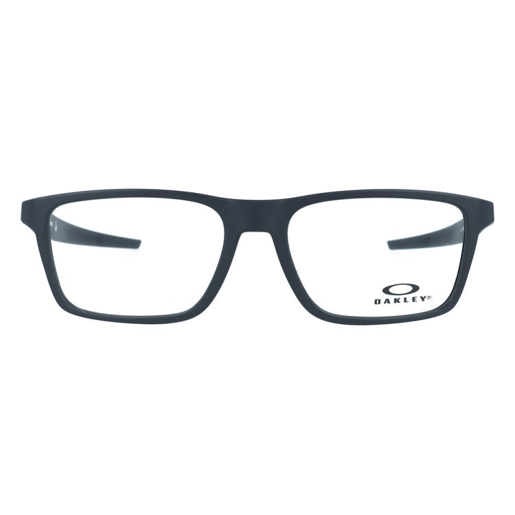 オークリー メガネフレーム ポートボウ 伊達メガネ レギュラーフィット OAKLEY PORT BOW OX8164-01 55サイズ スクエア型 ベヨネッタメガネ 黒縁 クロブチ ハイブリッジフィット ユニセックス メンズ レディース