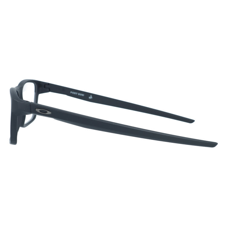 オークリー メガネフレーム ポートボウ 伊達メガネ レギュラーフィット OAKLEY PORT BOW OX8164-01 55サイズ スクエア型 ベヨネッタメガネ 黒縁 クロブチ ハイブリッジフィット ユニセックス メンズ レディース