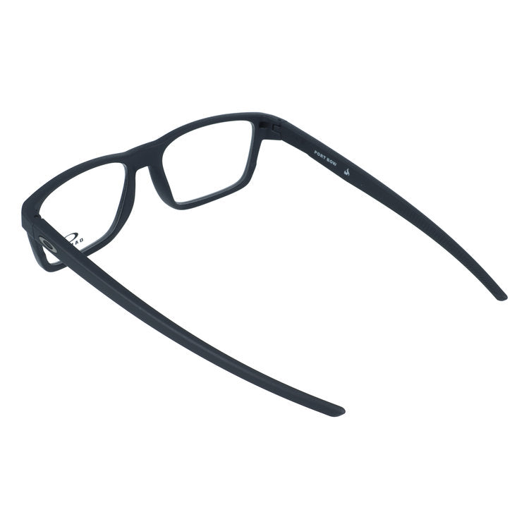 オークリー メガネフレーム ポートボウ 伊達メガネ レギュラーフィット OAKLEY PORT BOW OX8164-01 55サイズ スクエア型 ベヨネッタメガネ 黒縁 クロブチ ハイブリッジフィット ユニセックス メンズ レディース