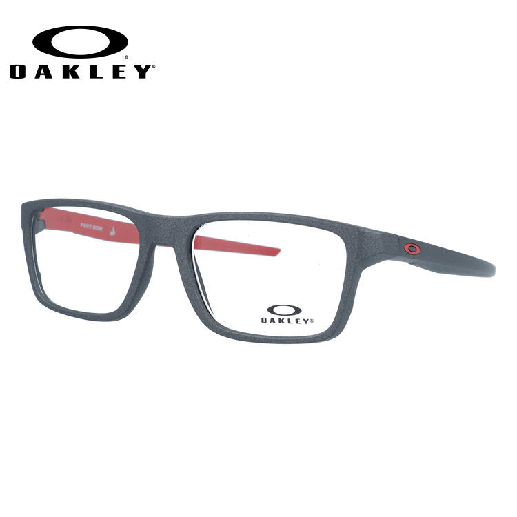 オークリー メガネフレーム ポートボウ 伊達メガネ レギュラーフィット OAKLEY PORT BOW OX8164-04 55サイズ スクエア型 ベヨネッタメガネ ハイブリッジフィット ユニセックス メンズ レディース