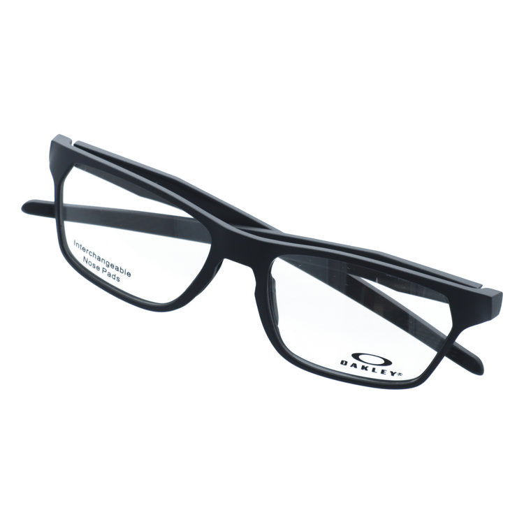 オークリー メガネフレーム ヘックスジェクター エー 伊達メガネ アジアンフィット OAKLEY HEX JECTOR (A) OX8174F-0154 54サイズ スクエア型 ベヨネッタメガネ 交換用ノーズパッド付き クロブチ ローブリッジフィット ユニセックス メンズ レディース
