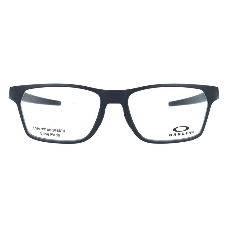 オークリー メガネフレーム ヘックスジェクター エー 伊達メガネ アジアンフィット OAKLEY HEX JECTOR (A) OX8174F-0156 56サイズ スクエア型 大きめサイズ ベヨネッタメガネ 交換用ノーズパッド付き クロブチ ローブリッジ ユニセックス メンズ レディース