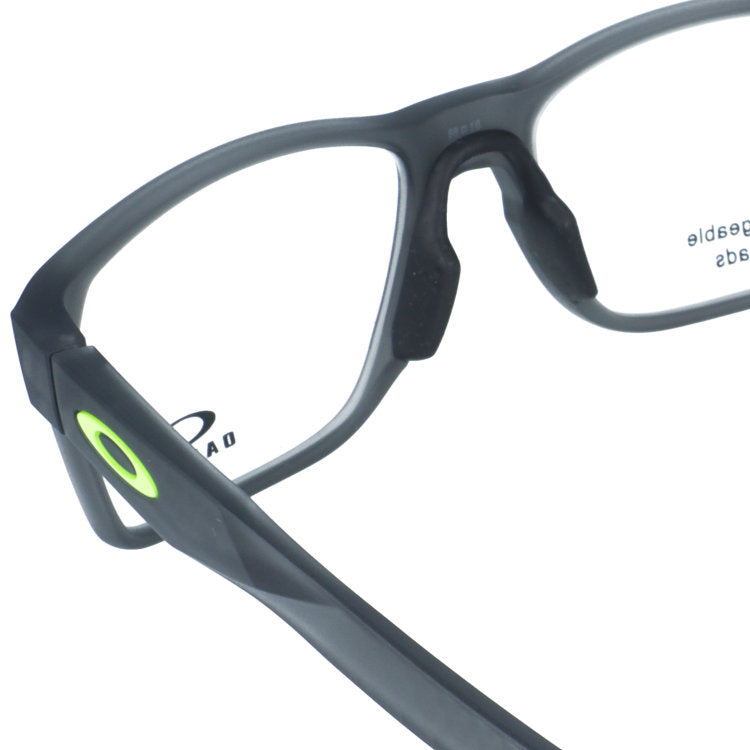 オークリー メガネフレーム ヘックスジェクター エー 伊達メガネ アジアンフィット OAKLEY HEX JECTOR (A) OX8174F-0256 56サイズ スクエア型 大きめサイズ ベヨネッタメガネ 交換用ノーズパッド付き ローブリッジフィット ユニセックス メンズ レディース