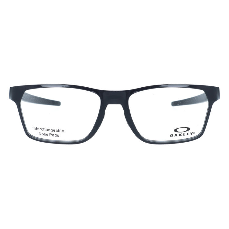 オークリー メガネフレーム ヘックスジェクター エー 伊達メガネ アジアンフィット OAKLEY HEX JECTOR (A) OX8174F-0356 56サイズ スクエア型 大きめサイズ ベヨネッタメガネ 交換用ノーズパッド付き クロブチ ローブリッジ ユニセックス メンズ レディース