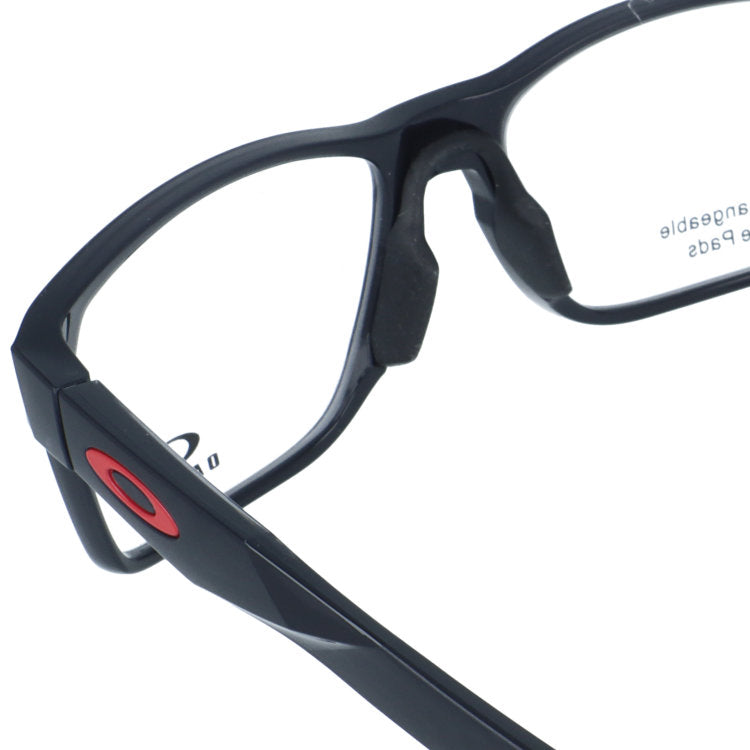 オークリー メガネフレーム ヘックスジェクター エー 伊達メガネ アジアンフィット OAKLEY HEX JECTOR (A) OX8174F-0356 56サイズ スクエア型 大きめサイズ ベヨネッタメガネ 交換用ノーズパッド付き クロブチ ローブリッジ ユニセックス メンズ レディース