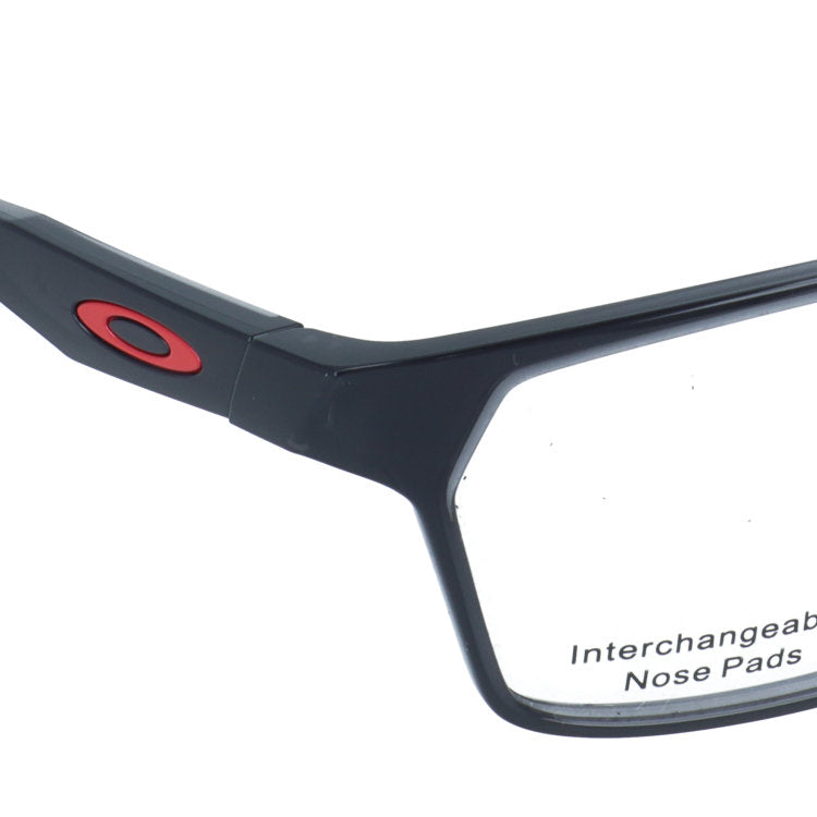 オークリー メガネフレーム ヘックスジェクター エー 伊達メガネ アジアンフィット OAKLEY HEX JECTOR (A) OX8174F-0356 56サイズ スクエア型 大きめサイズ ベヨネッタメガネ 交換用ノーズパッド付き クロブチ ローブリッジ ユニセックス メンズ レディース