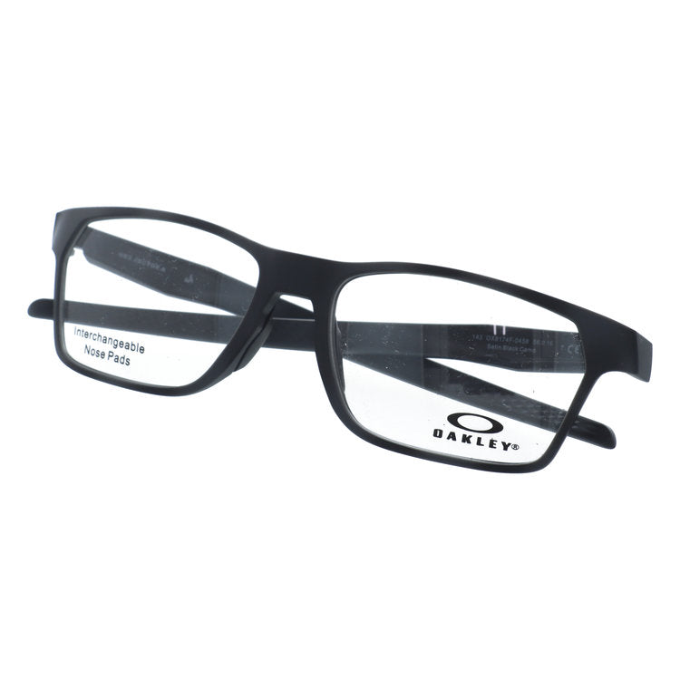 オークリー メガネフレーム ヘックスジェクター エー 伊達メガネ アジアンフィット OAKLEY HEX JECTOR (A) OX8174F-0456 56サイズ スクエア型 迷彩柄 ベヨネッタメガネ 交換用ノーズパッド付き ローブリッジフィット ユニセックス メンズ レディース
