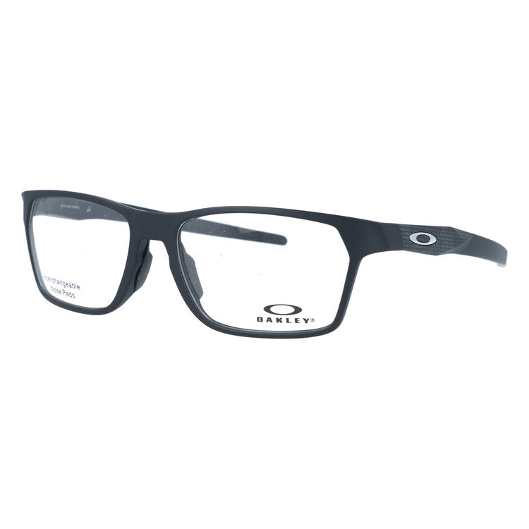 オークリー メガネフレーム ヘックスジェクター エー 伊達メガネ アジアンフィット OAKLEY HEX JECTOR (A) OX8174F-0556 56サイズ スクエア型 大きめサイズ ベヨネッタメガネ 交換用ノーズパッド付き クロブチ ローブリッジト ユニセックス メンズ レディース