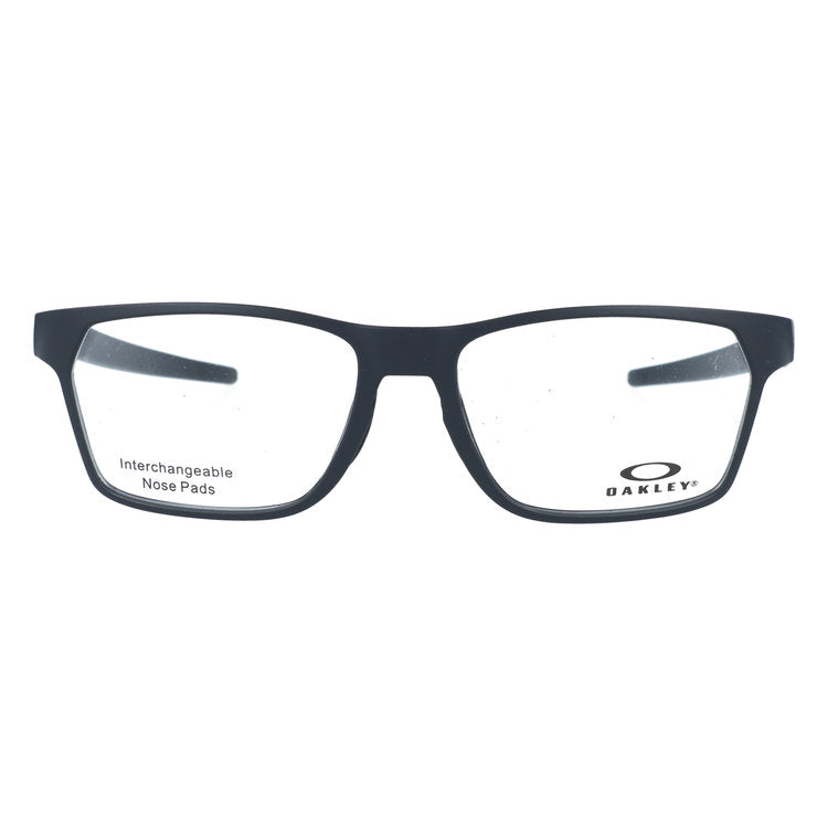 オークリー メガネフレーム ヘックスジェクター エー 伊達メガネ アジアンフィット OAKLEY HEX JECTOR (A) OX8174F-0556 56サイズ スクエア型 大きめサイズ ベヨネッタメガネ 交換用ノーズパッド付き クロブチ ローブリッジト ユニセックス メンズ レディース