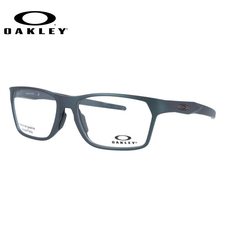 オークリー メガネフレーム ヘックスジェクター エー 伊達メガネ アジアンフィット OAKLEY HEX JECTOR (A) OX8174F-0656 56サイズ スクエア型 大きめサイズ ベヨネッタメガネ 交換用ノーズパッド付き ローブリッジフィット ユニセックス メンズ レディース
