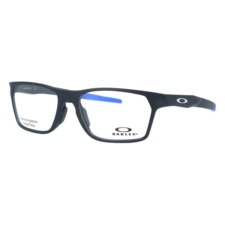 オークリー メガネフレーム ヘックスジェクター エー 伊達メガネ アジアンフィット OAKLEY HEX JECTOR (A) OX8174F-0854 54サイズ スクエア型 ベヨネッタメガネ 交換用ノーズパッド付き ローブリッジフィット ユニセックス メンズ レディース