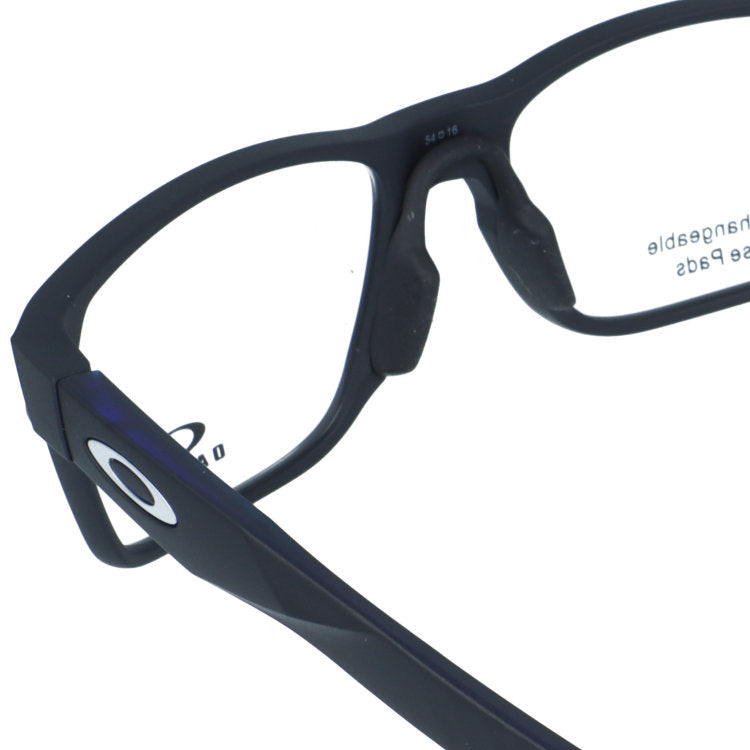 オークリー メガネフレーム ヘックスジェクター エー 伊達メガネ アジアンフィット OAKLEY HEX JECTOR (A) OX8174F-0854 54サイズ スクエア型 ベヨネッタメガネ 交換用ノーズパッド付き ローブリッジフィット ユニセックス メンズ レディース