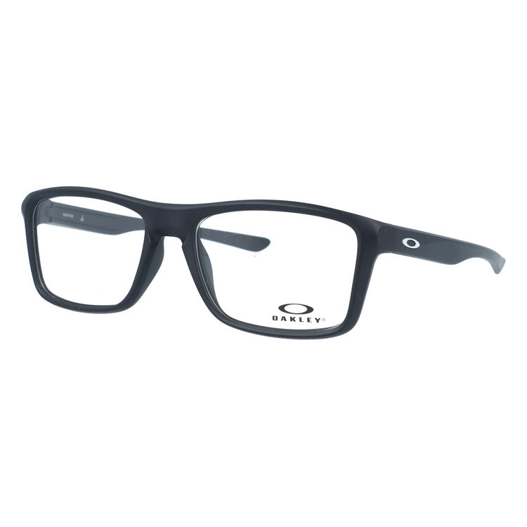 オークリー メガネフレーム ラフター 伊達メガネ レギュラーフィット OAKLEY RAFTER OX8178-0157 57サイズ スクエア型 大きめサイズ クロブチ 黒縁 ベヨネッタメガネ ハイブリッジフィット ユニセックス メンズ レディース