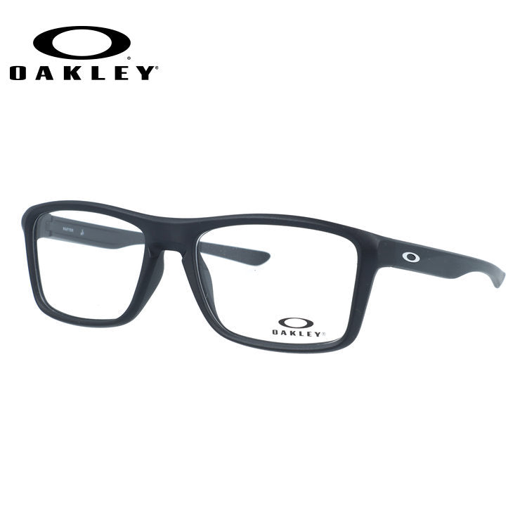 オークリー メガネフレーム ラフター 伊達メガネ レギュラーフィット OAKLEY RAFTER OX8178-0157 57サイズ スクエア型 大きめサイズ クロブチ 黒縁 ベヨネッタメガネ ハイブリッジフィット ユニセックス メンズ レディース