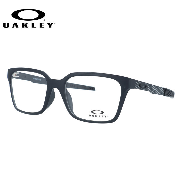 オークリー メガネフレーム ディヘヴン エー 伊達メガネ アジアンフィット OAKLEY DEHAVEN A OX8180F-0153 53サイズ ウェリントン型 ボーダー柄 ローブリッジフィット ユニセックス メンズ レディース