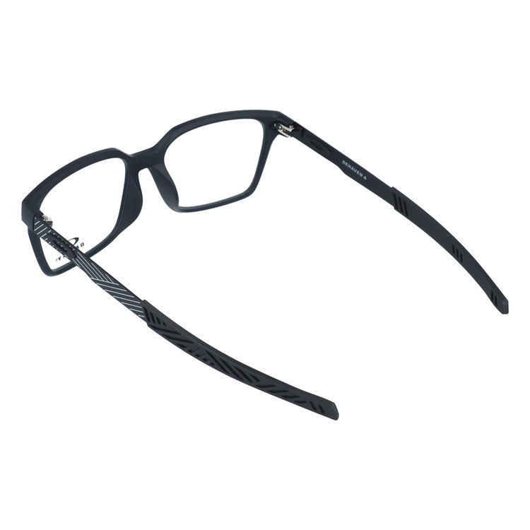 オークリー メガネフレーム ディヘヴン エー 伊達メガネ アジアンフィット OAKLEY DEHAVEN A OX8180F-0155 55サイズ ウェリントン型 ボーダー柄 ローブリッジフィット ユニセックス メンズ レディース
