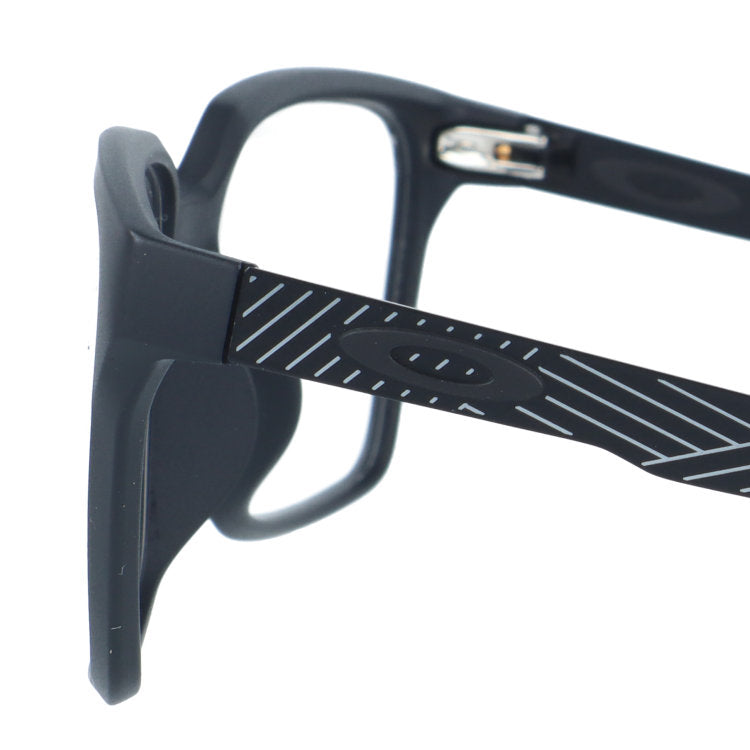 オークリー メガネフレーム ディヘヴン エー 伊達メガネ アジアンフィット OAKLEY DEHAVEN A OX8180F-0155 55サイズ ウェリントン型 ボーダー柄 ローブリッジフィット ユニセックス メンズ レディース