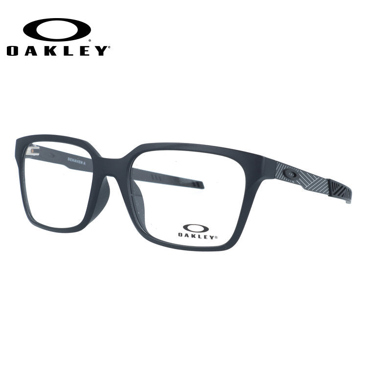 オークリー メガネフレーム ディヘヴン エー 伊達メガネ アジアンフィット OAKLEY DEHAVEN A OX8180F-0155 55サイズ ウェリントン型 ボーダー柄 ローブリッジフィット ユニセックス メンズ レディース