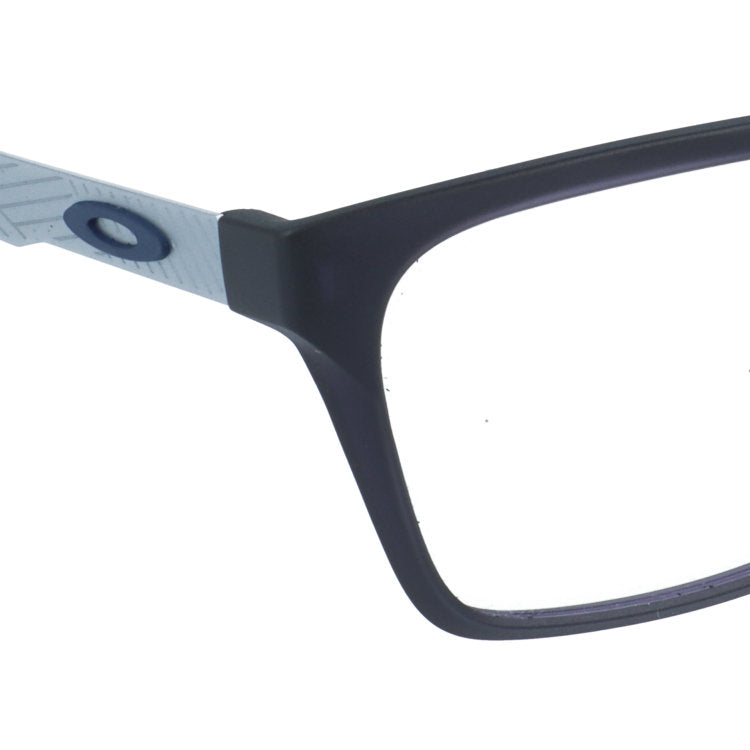オークリー メガネフレーム ディヘヴン エー 伊達メガネ アジアンフィット OAKLEY DEHAVEN A OX8180F-0253 53サイズ ウェリントン型 ボーダー柄 ローブリッジフィット ユニセックス メンズ レディース