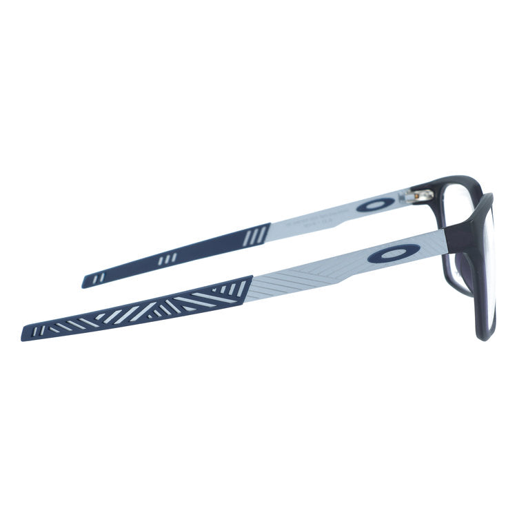 オークリー メガネフレーム ディヘヴン エー 伊達メガネ アジアンフィット OAKLEY DEHAVEN A OX8180F-0255 55サイズ ウェリントン型 ボーダー柄 ローブリッジフィット ユニセックス メンズ レディース