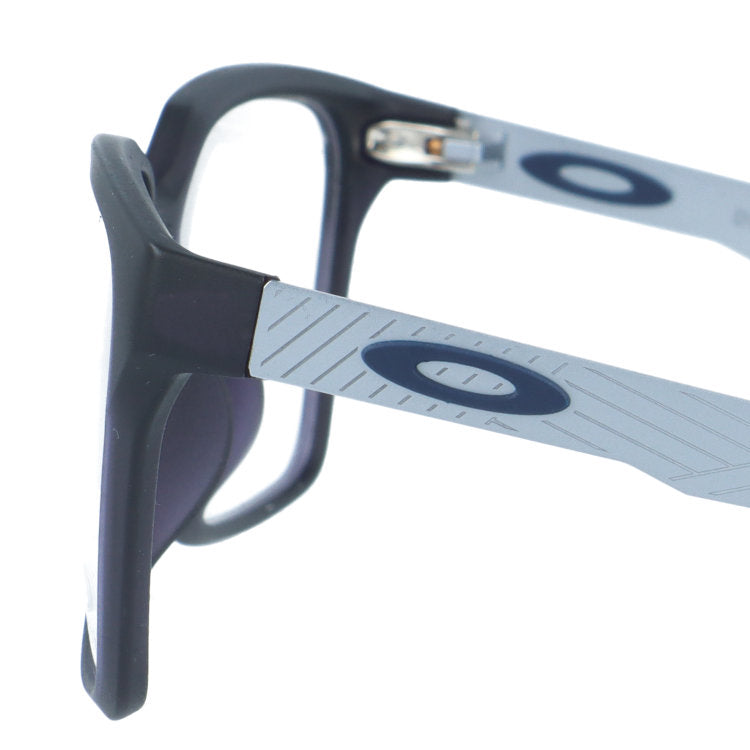 オークリー メガネフレーム ディヘヴン エー 伊達メガネ アジアンフィット OAKLEY DEHAVEN A OX8180F-0255 55サイズ ウェリントン型 ボーダー柄 ローブリッジフィット ユニセックス メンズ レディース