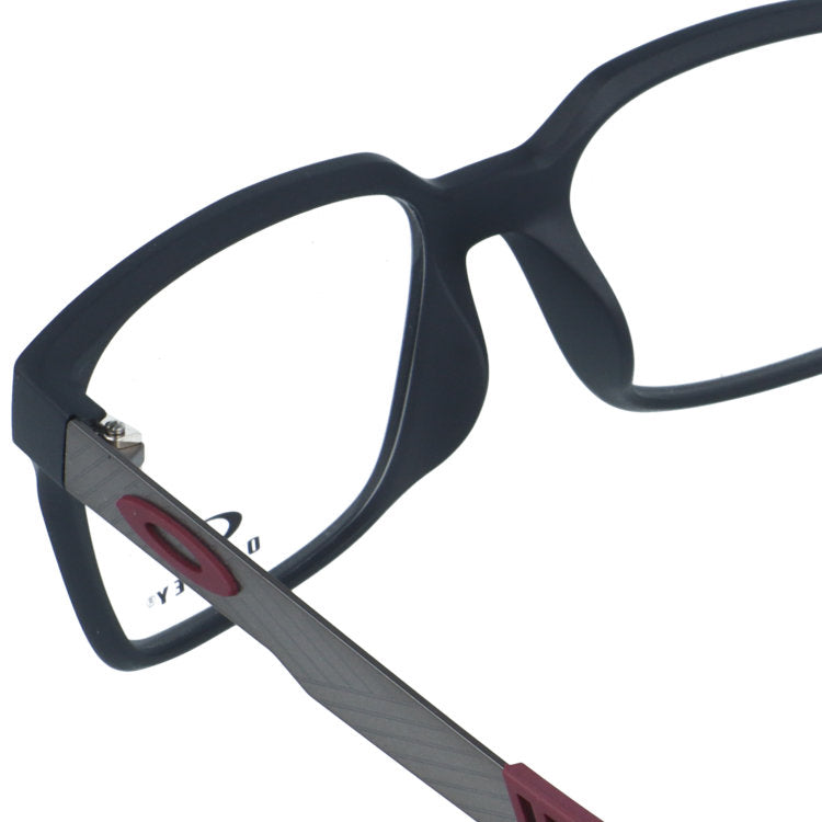 オークリー メガネフレーム ディヘヴン エー 伊達メガネ アジアンフィット OAKLEY DEHAVEN A OX8180F-0353 53サイズ ウェリントン型 ボーダー柄 ローブリッジフィット ユニセックス メンズ レディース