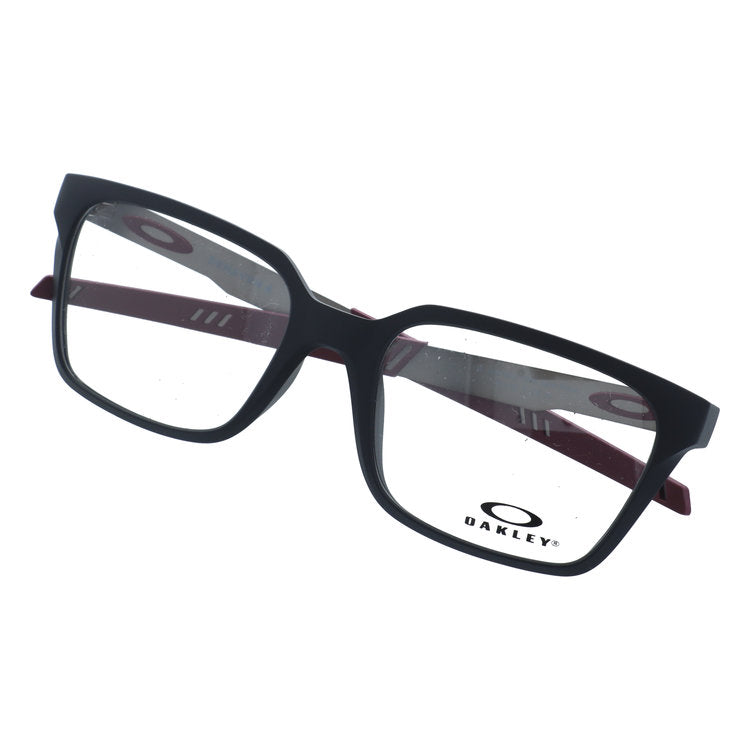 オークリー メガネフレーム ディヘヴン エー 伊達メガネ アジアンフィット OAKLEY DEHAVEN A OX8180F-0353 53サイズ ウェリントン型 ボーダー柄 ローブリッジフィット ユニセックス メンズ レディース