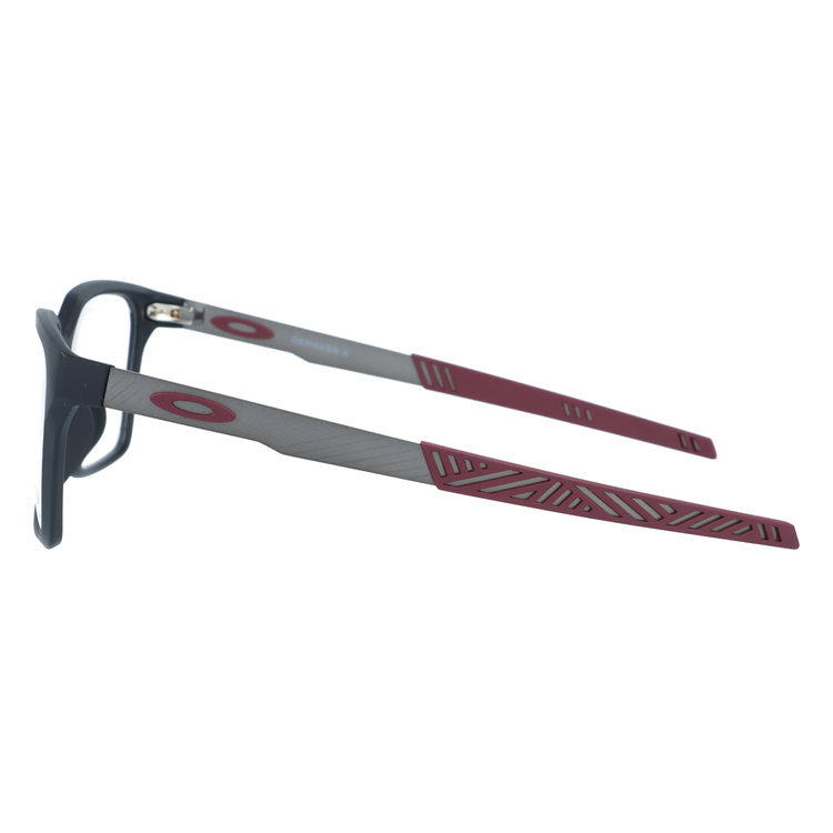 オークリー メガネフレーム ディヘヴン エー 伊達メガネ アジアンフィット OAKLEY DEHAVEN A OX8180F-0355 55サイズ ウェリントン型 ボーダー柄 ローブリッジフィット ユニセックス メンズ レディース