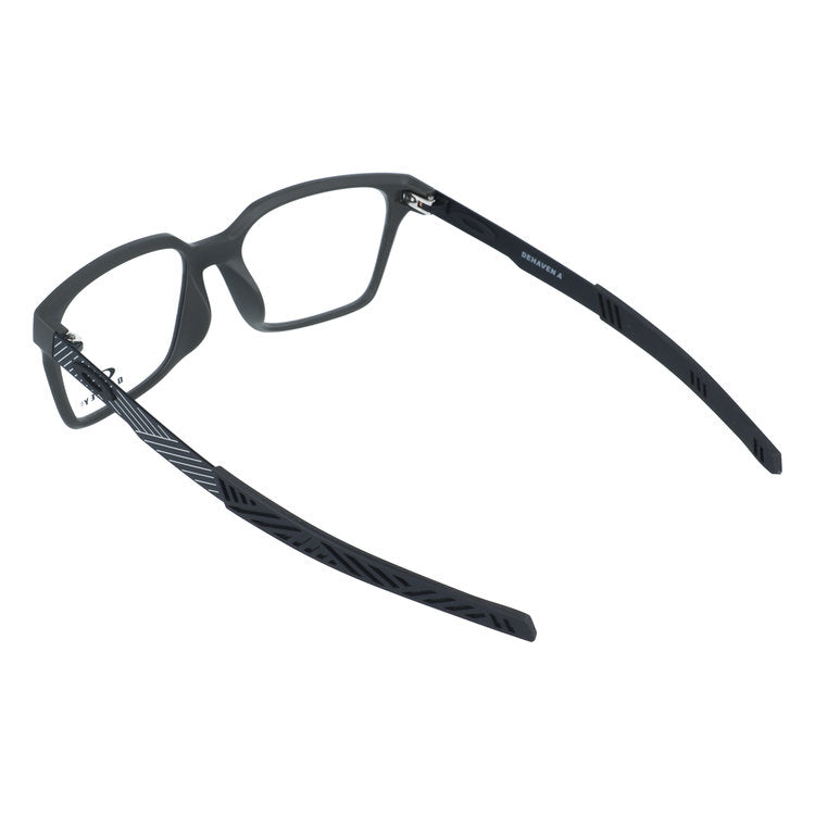オークリー メガネフレーム ディヘヴン エー 伊達メガネ アジアンフィット OAKLEY DEHAVEN A OX8180F-0453 53サイズ ウェリントン型 ボーダー柄 ローブリッジフィット ユニセックス メンズ レディース