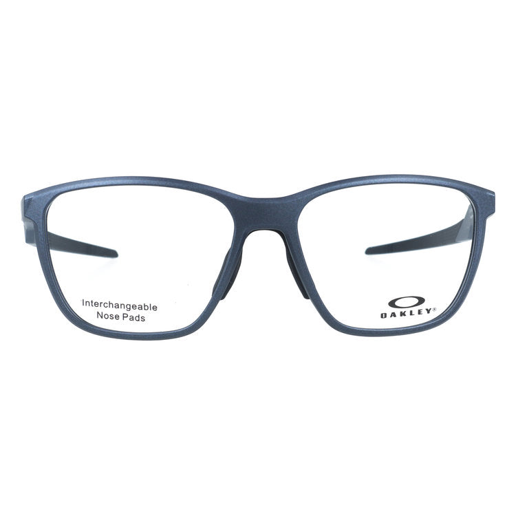 オークリー メガネフレーム フューチャリティ アールエス 伊達メガネ ユニバーサルフィット OAKLEY FUTURITY RS OX8186-0456 56サイズ ウェリントン型 交換用ノーズパッド付き ユニセックス メンズ レディース