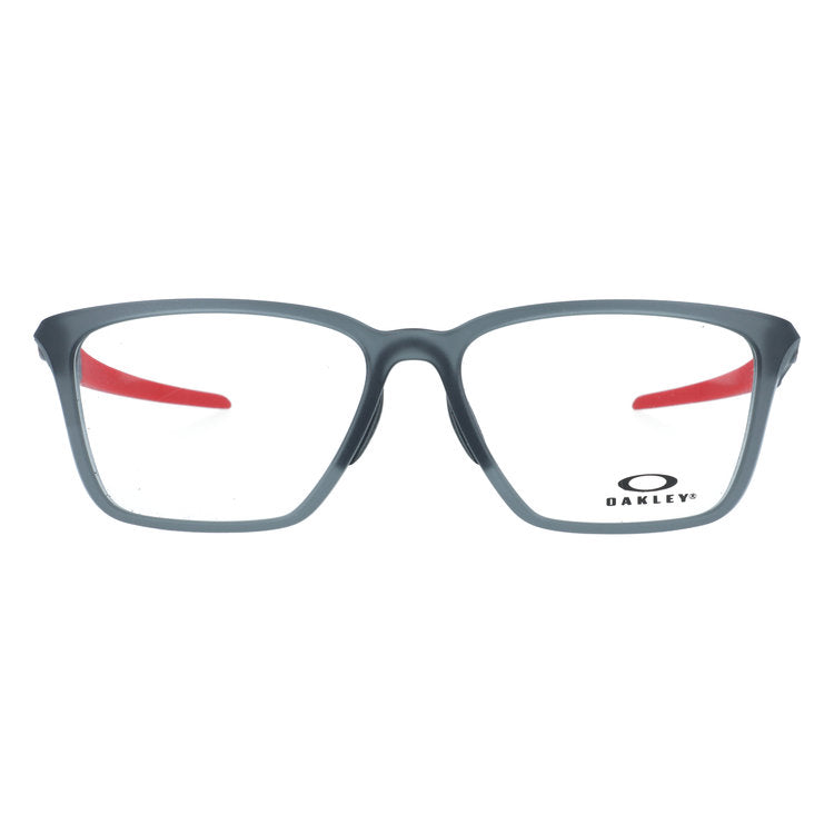 オークリー メガネフレーム ダブルダウン 伊達メガネ アジアンフィット OAKLEY DOUBLE DOWN OX8188D-02 58サイズ スクエア型 大きめサイズ 交換用パーツ 交換用イヤーソック付 ローブリッジフィット ユニセックス メンズ レディース