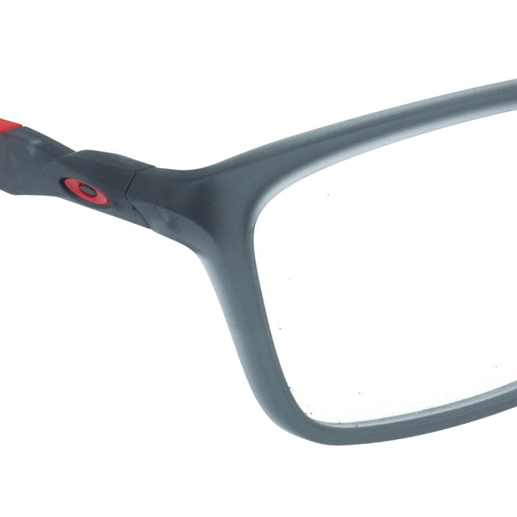 オークリー メガネフレーム ダブルダウン 伊達メガネ アジアンフィット OAKLEY DOUBLE DOWN OX8188D-02 58サイズ スクエア型 大きめサイズ 交換用パーツ 交換用イヤーソック付 ローブリッジフィット ユニセックス メンズ レディース