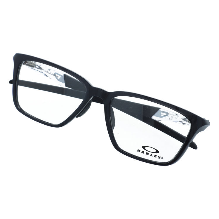 オークリー メガネフレーム ダブルダウン 伊達メガネ アジアンフィット OAKLEY DOUBLE DOWN OX8188D-04 56サイズ スクエア型 交換用パーツ 交換用イヤーソック付 ローブリッジフィット ユニセックス メンズ レディース