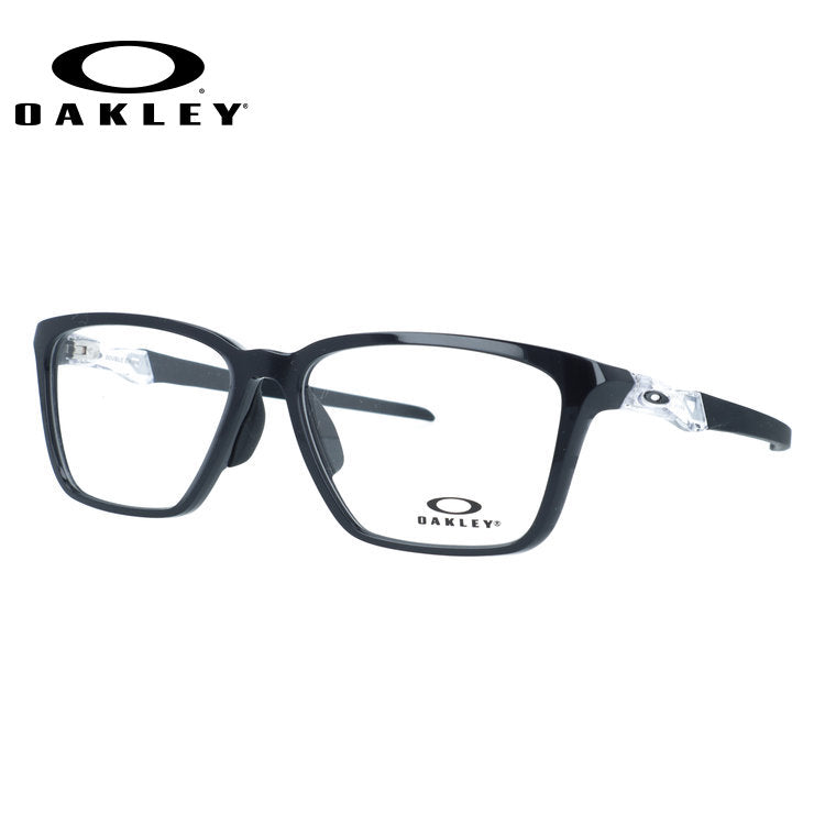 オークリー メガネフレーム ダブルダウン 伊達メガネ アジアンフィット OAKLEY DOUBLE DOWN OX8188D-04 58サイズ スクエア型 大きめサイズ 交換用パーツ 交換用イヤーソック付 ローブリッジフィット ユニセックス メンズ レディース