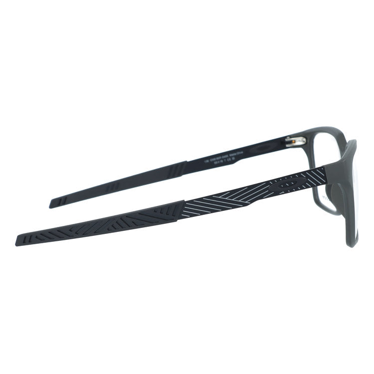 オークリー メガネフレーム デハヴェン エー 伊達メガネ アジアンフィット OAKLEY DEHAVEN A OX8180F-04 55サイズ スクエア型 ボーダー柄 ユニセックス メンズ レディース