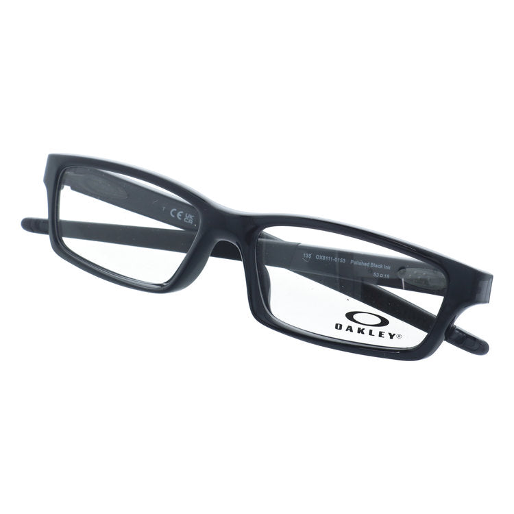 【キッズ・ジュニア用（子供用）】オークリー メガネフレーム クロスリンク ユース 伊達メガネ ローブリッジフィット OAKLEY CROSSLINK YOUTH OX8111-01 53サイズ スクエア型 アジアンフィット ベヨネッタメガネ ユニセックス メンズ レディース